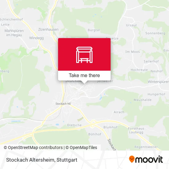 Карта Stockach Altersheim