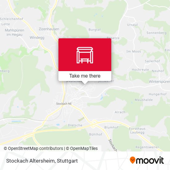 Карта Stockach Altersheim