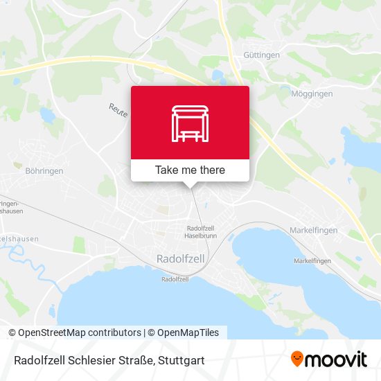 Карта Radolfzell Schlesier Straße