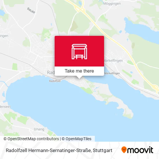 Карта Radolfzell Hermann-Sernatinger-Straße