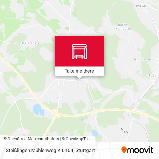 Steißlingen Mühlenweg K 6164 map