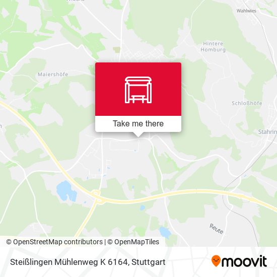 Steißlingen Mühlenweg K 6164 map