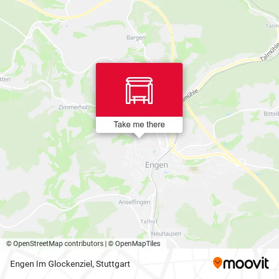 Карта Engen Im Glockenziel
