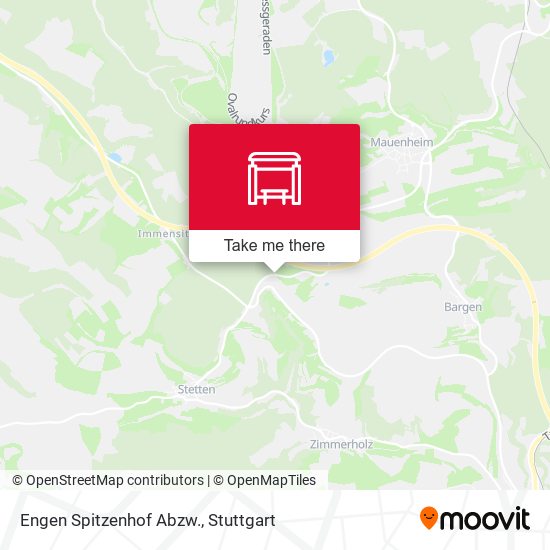 Engen Spitzenhof Abzw. map