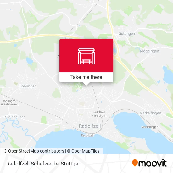 Карта Radolfzell Schafweide