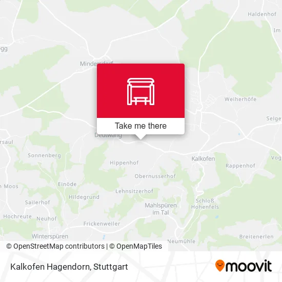 Карта Kalkofen Hagendorn