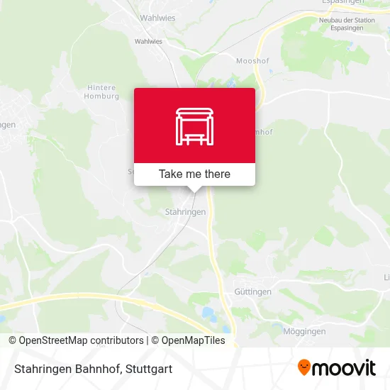 Stahringen Bahnhof map