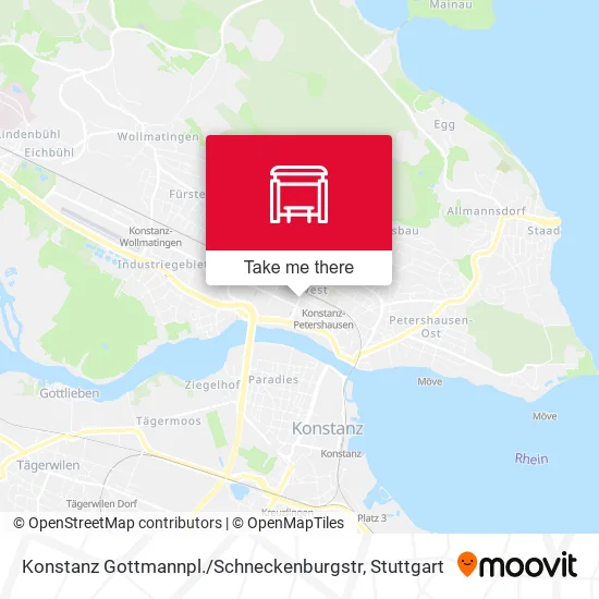 Карта Konstanz Gottmannpl. / Schneckenburgstr