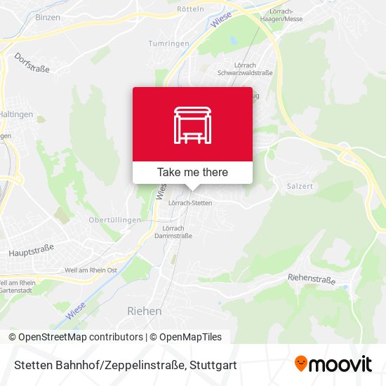 Stetten Bahnhof/Zeppelinstraße map