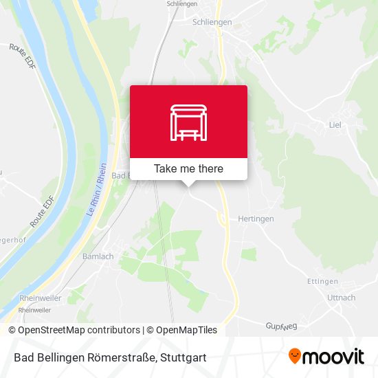 Bad Bellingen Römerstraße map