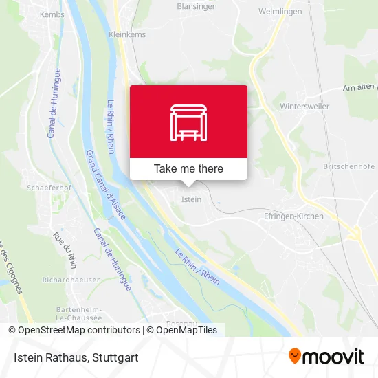 Карта Istein Rathaus
