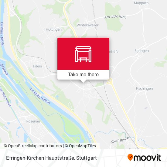 Efringen-Kirchen Hauptstraße map