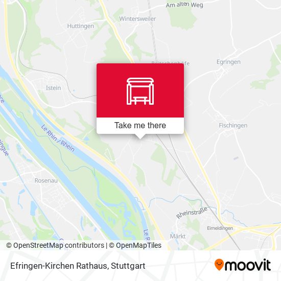 Efringen-Kirchen Rathaus map