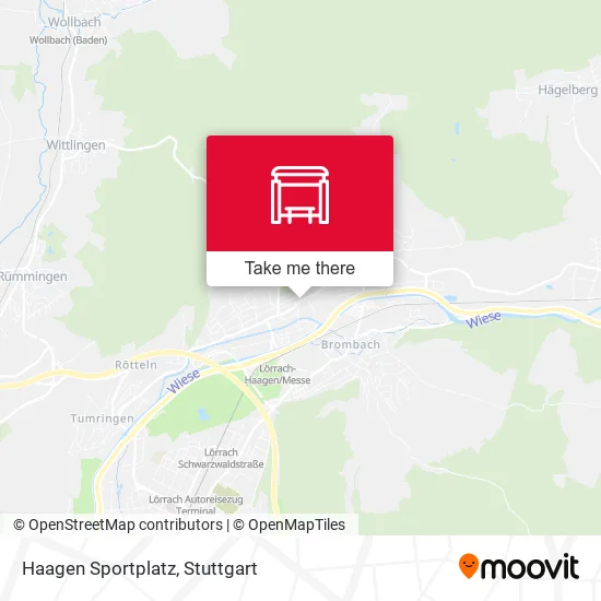 Карта Haagen Sportplatz