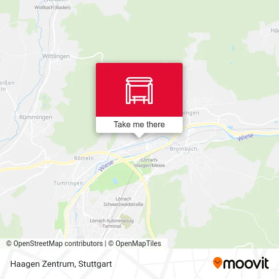 Карта Haagen Zentrum