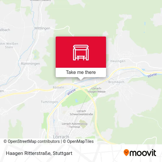 Карта Haagen Ritterstraße