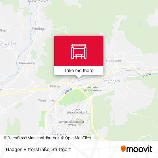 Haagen Ritterstraße map