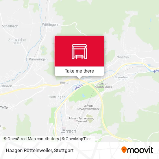 Карта Haagen Röttelnweiler