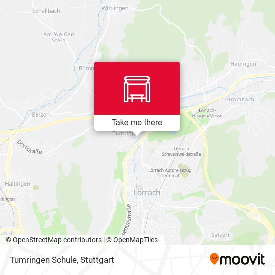 Карта Tumringen Schule