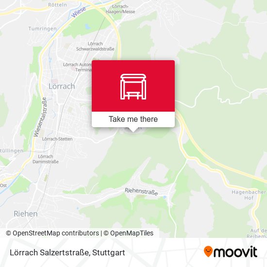 Lörrach Salzertstraße map