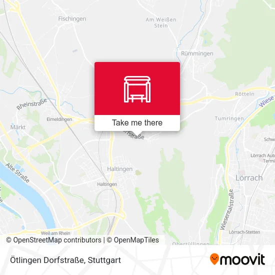 Карта Ötlingen Dorfstraße