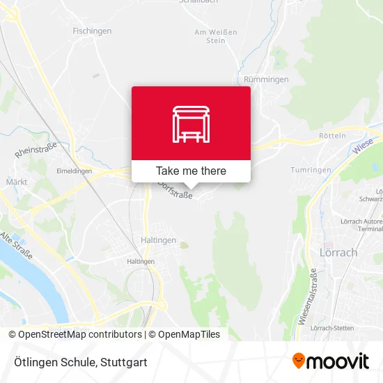 Карта Ötlingen Schule