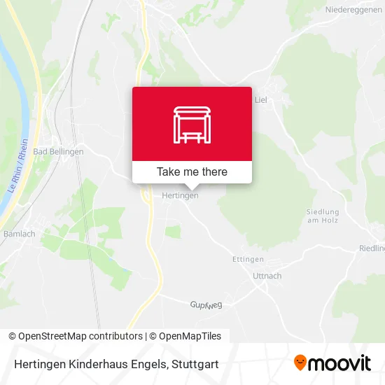 Карта Hertingen Kinderhaus Engels