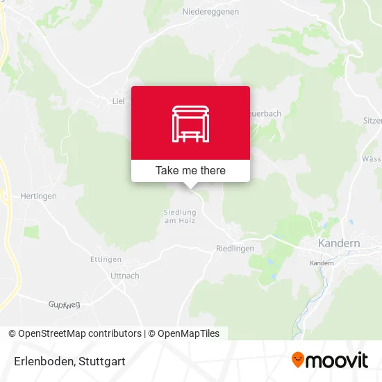 Карта Erlenboden