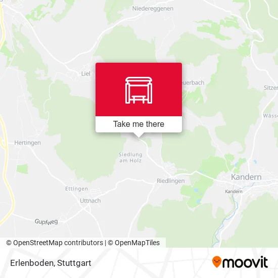 Карта Erlenboden