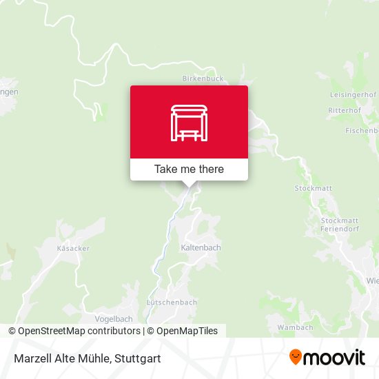 Marzell Alte Mühle map
