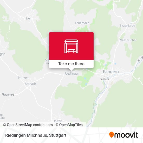 Riedlingen Milchhaus map