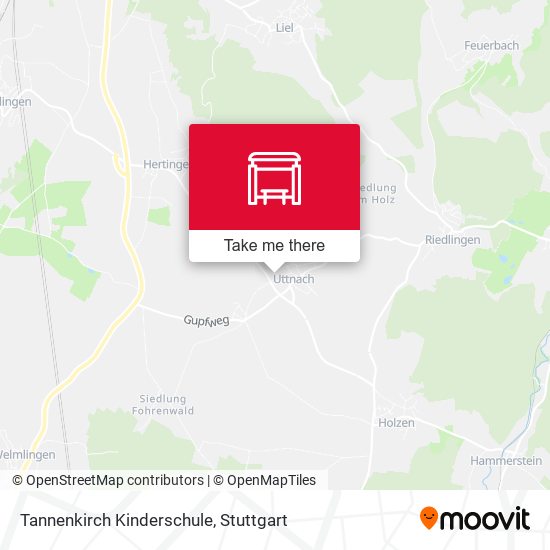 Tannenkirch Kinderschule map