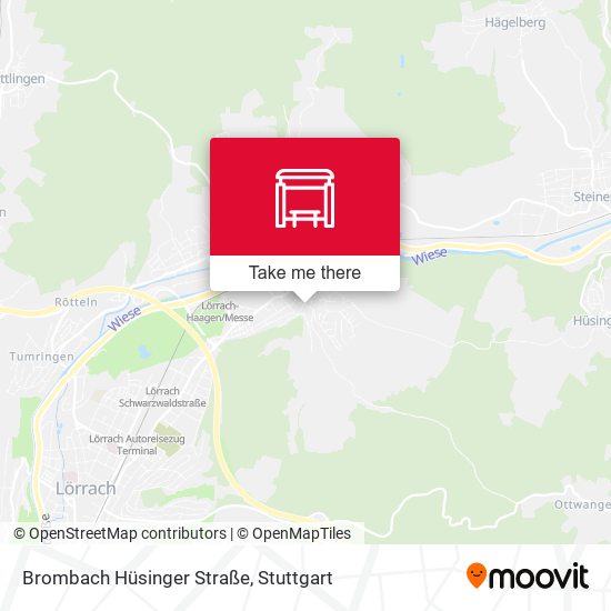 Brombach Hüsinger Straße map