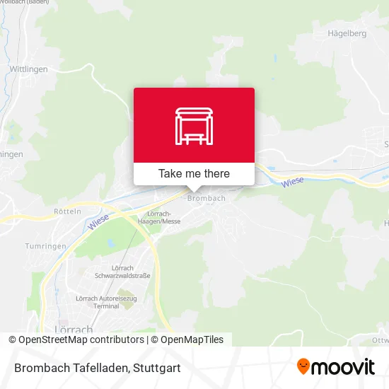 Карта Brombach Tafelladen