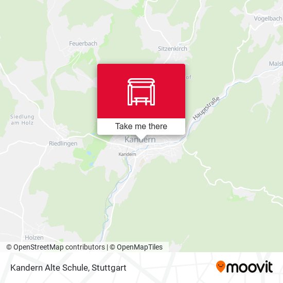 Карта Kandern Alte Schule