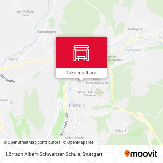 Lörrach Albert-Schweitzer-Schule map