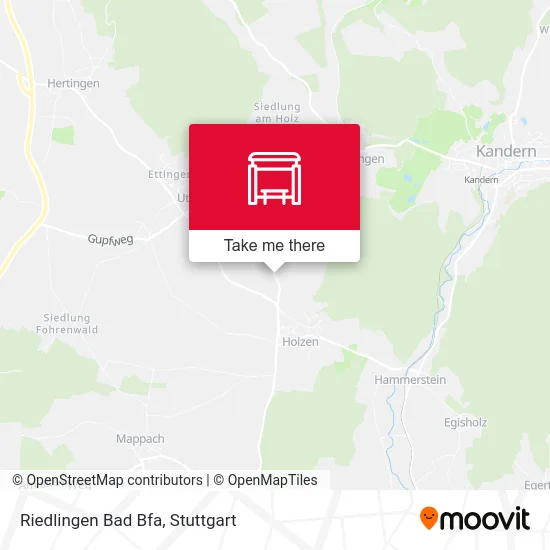 Карта Riedlingen Bad Bfa