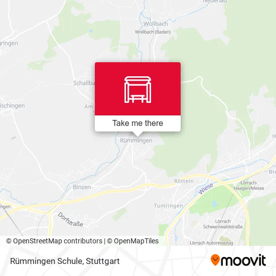 Карта Rümmingen Schule