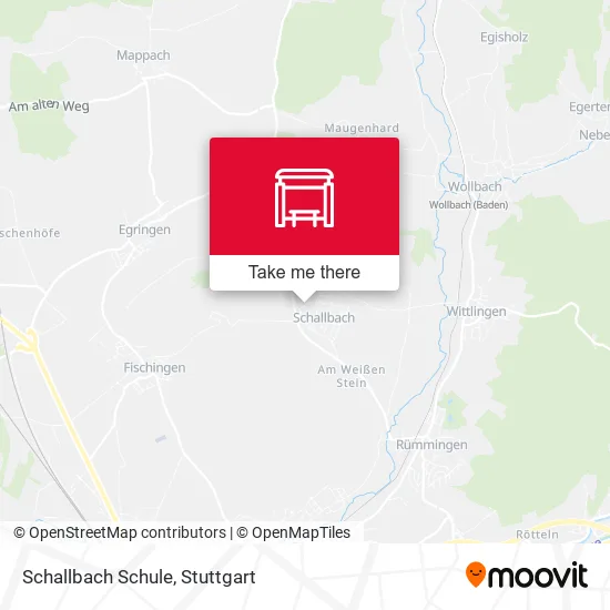 Карта Schallbach Schule