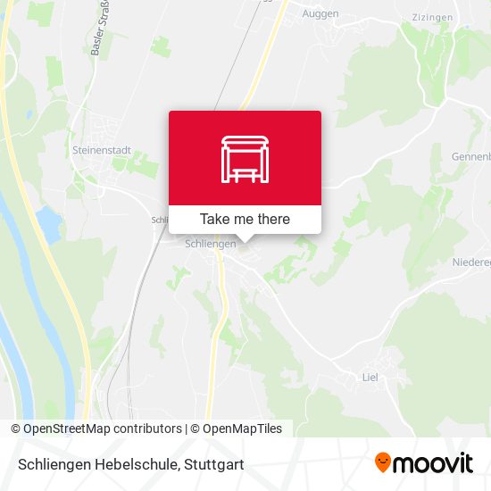 Карта Schliengen Hebelschule