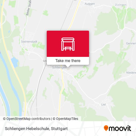 Карта Schliengen Hebelschule