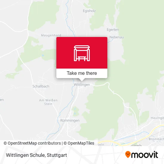 Карта Wittlingen Schule