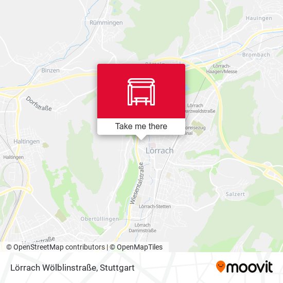Lörrach Wölblinstraße map