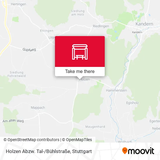 Карта Holzen Abzw. Tal-/Bühlstraße