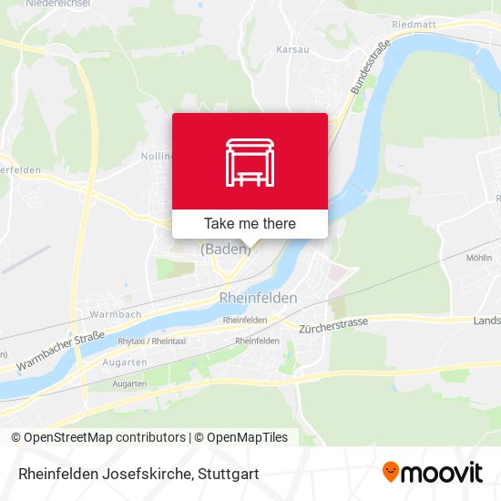 Rheinfelden Josefskirche map