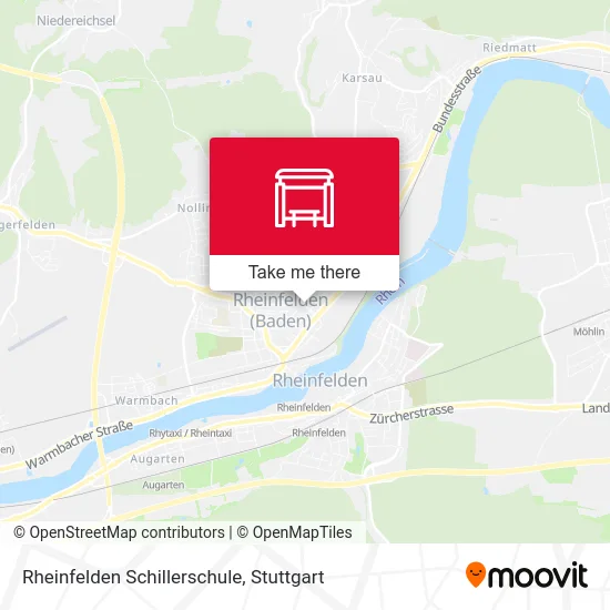 Rheinfelden Schillerschule map