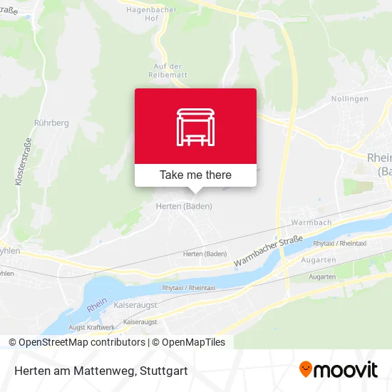 Карта Herten am Mattenweg