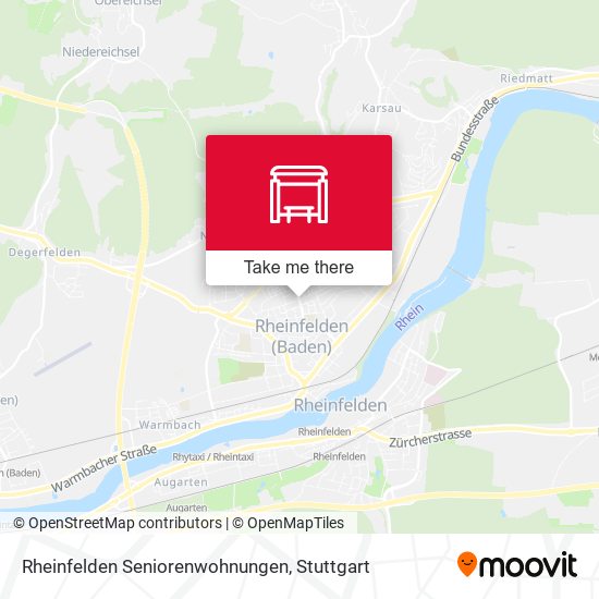 Rheinfelden Seniorenwohnungen map