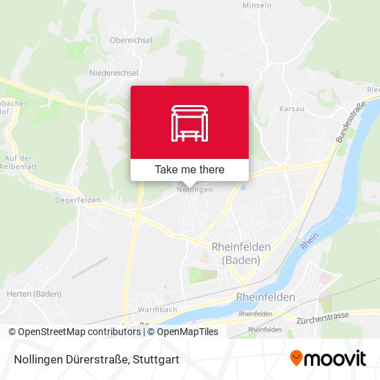Nollingen Dürerstraße map