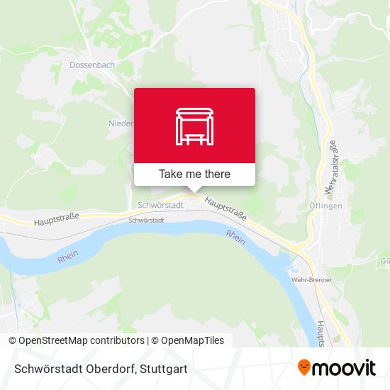 Schwörstadt Oberdorf map